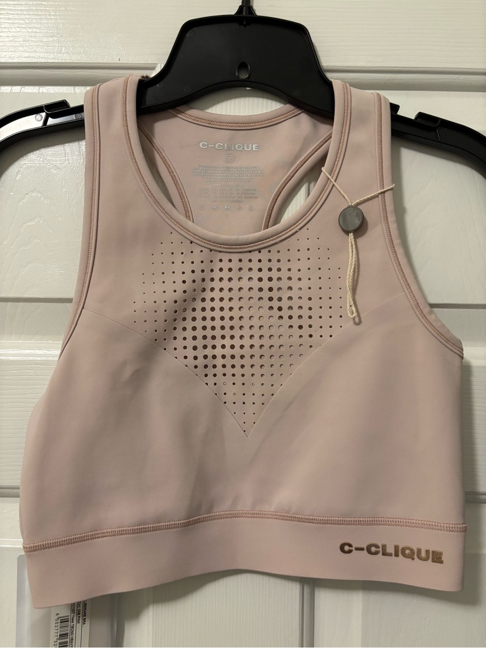 C-Clique Blush Pink High Impact Sports Bra
